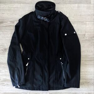 MICHAEL Kors Military  Style Black Jacket size Small
